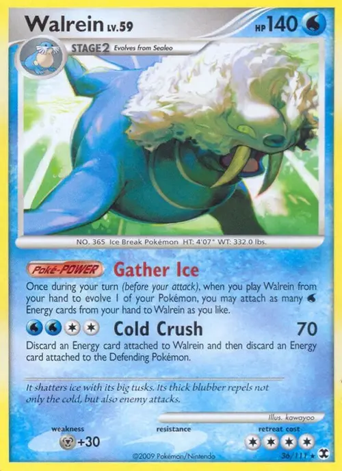 Walrein card art