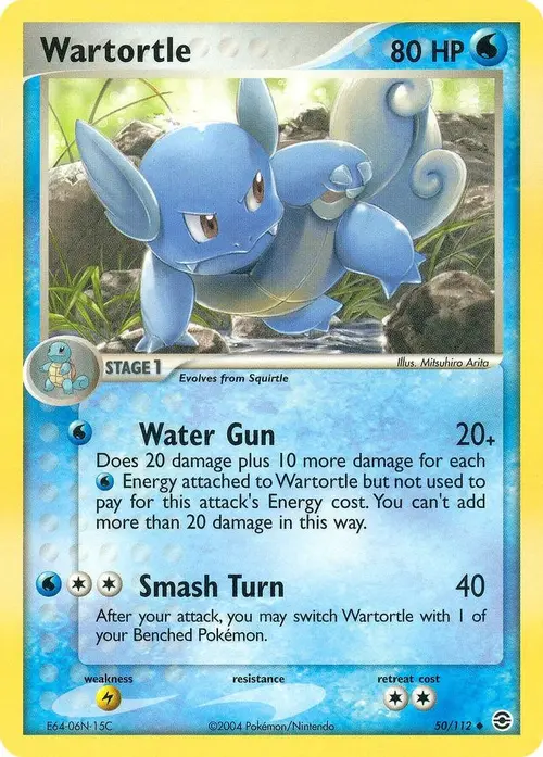 Wartortle card art