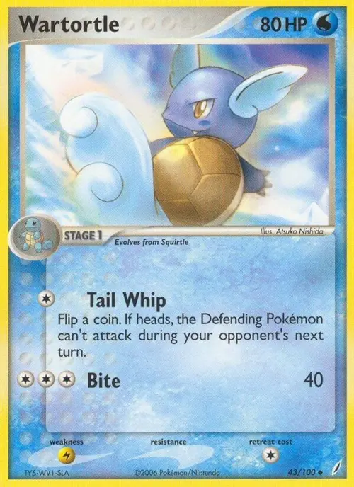 Wartortle - 043/100 card art