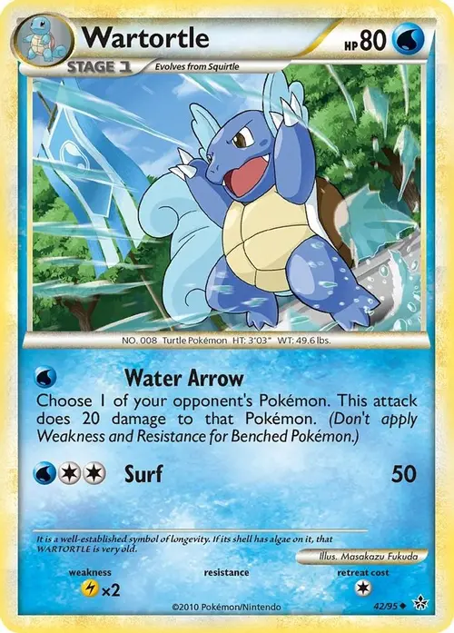 Wartortle card art