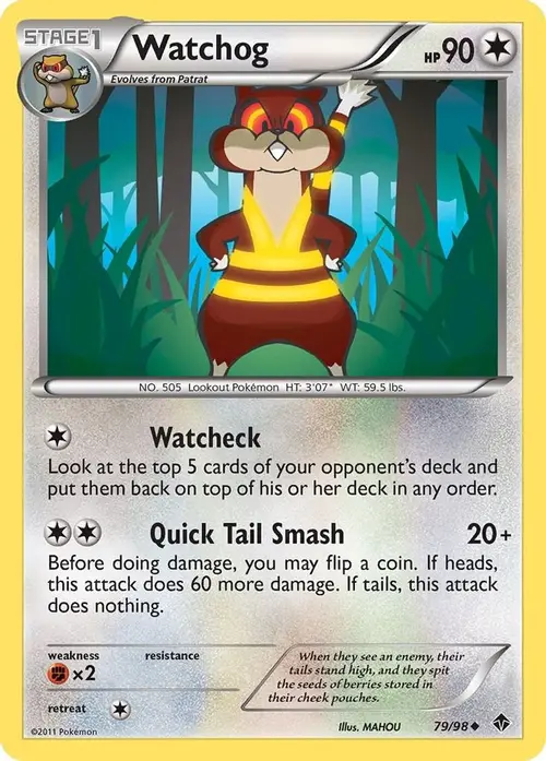Watchog card art