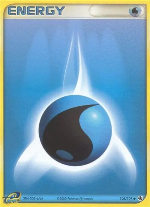 Water Energy card art