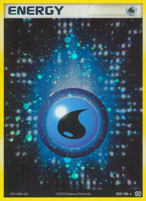 Water Energy card art