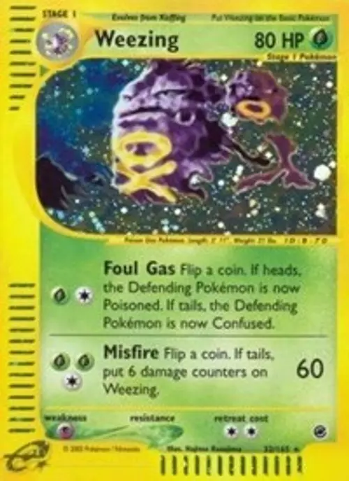 Weezing (32) card art
