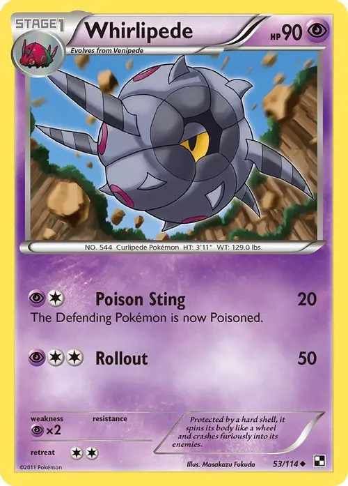 Whirlipede card art