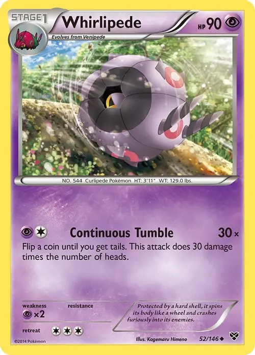 Whirlipede card art
