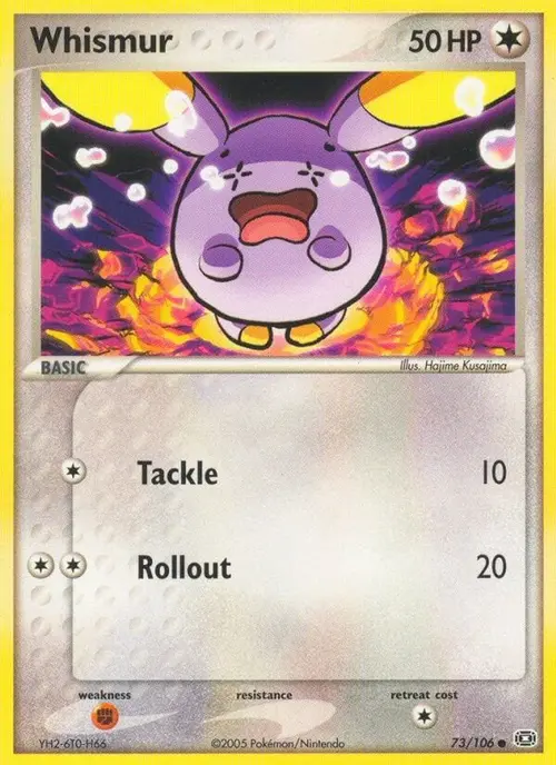 Whismur card art
