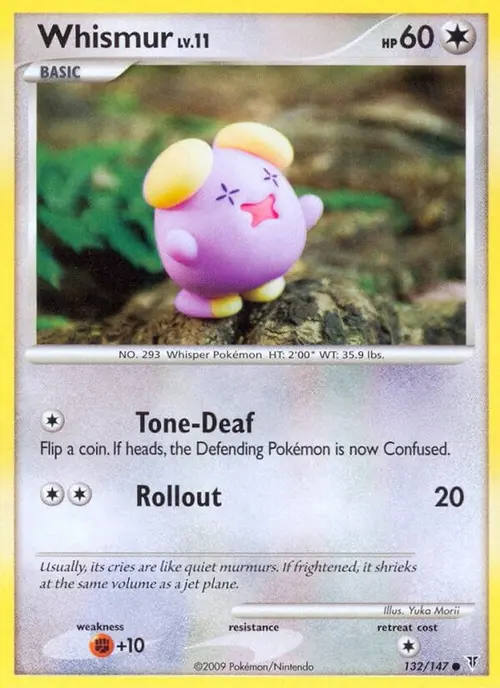 Whismur card art