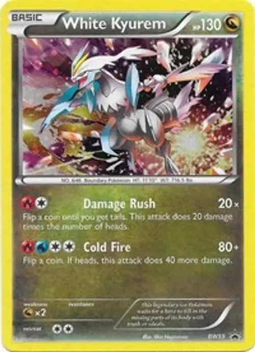 White Kyurem - BW59 card art
