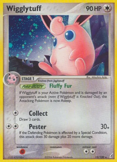 Wigglytuff card art