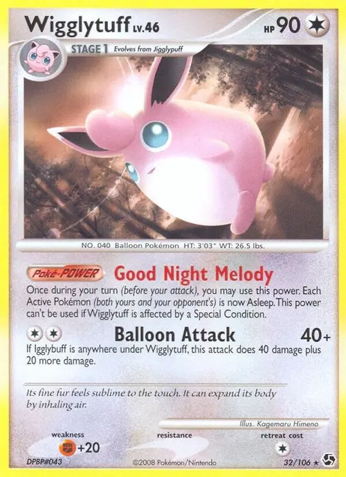 Wigglytuff card art