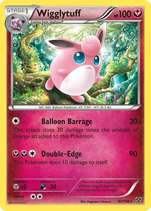 Wigglytuff (90) card art