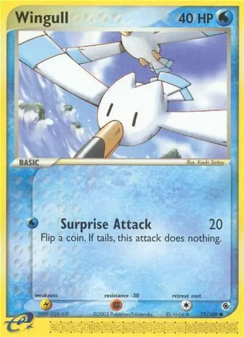 Wingull card art