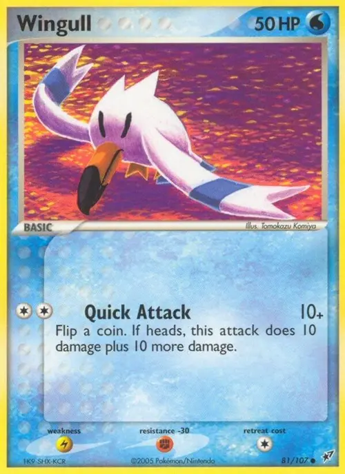 Wingull card art