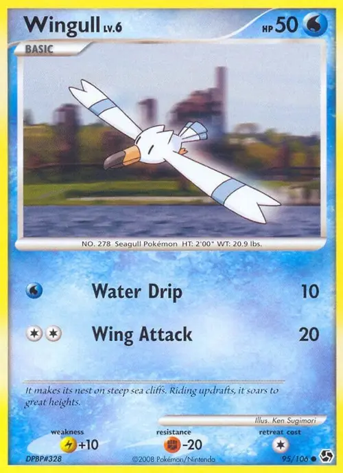 Wingull card art