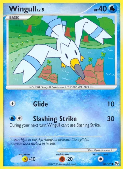 Wingull (80) card art