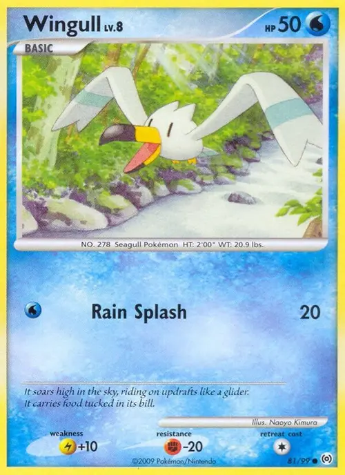 Wingull (81) card art