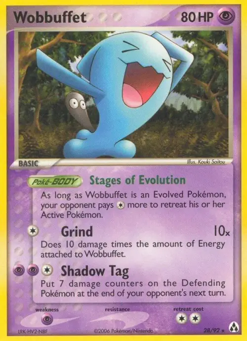 Wobbuffet card art