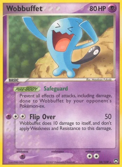 Wobbuffet card art