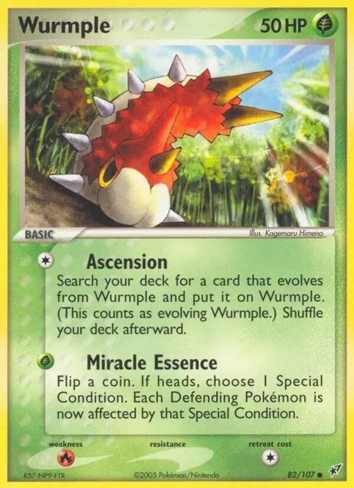 Wurmple card art