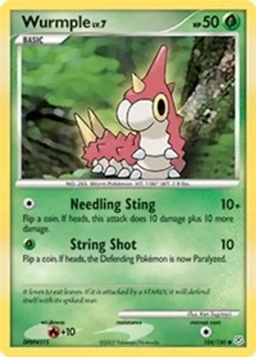 Wurmple card art