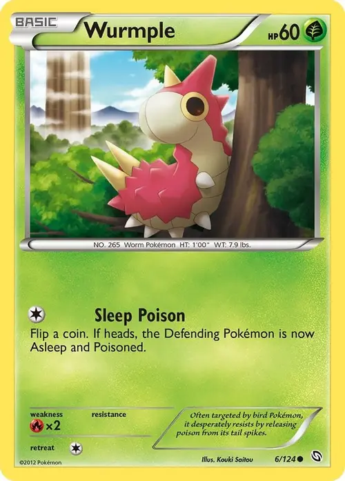 Wurmple card art