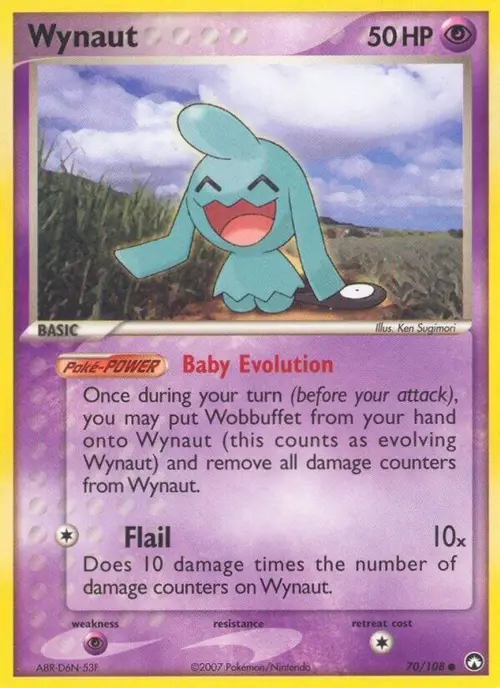 Wynaut card art