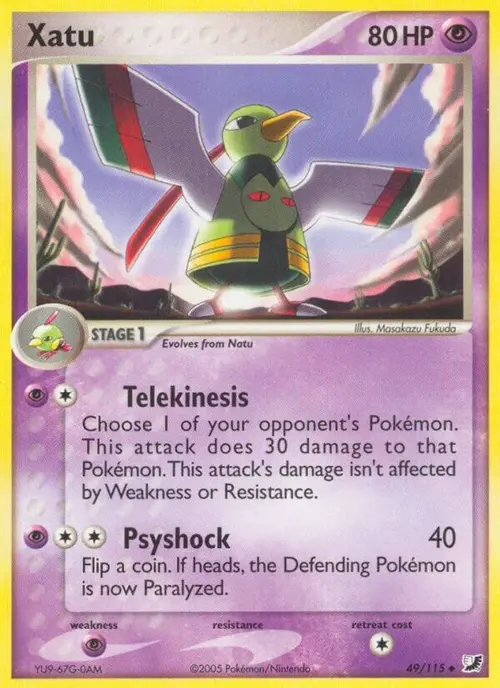 Xatu card art