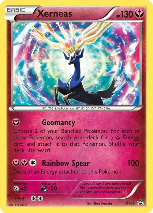 Xerneas - XY05 card art