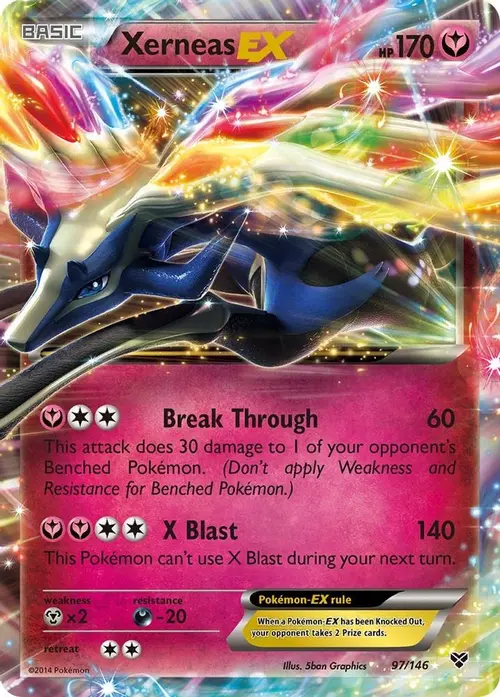 Xerneas EX card art
