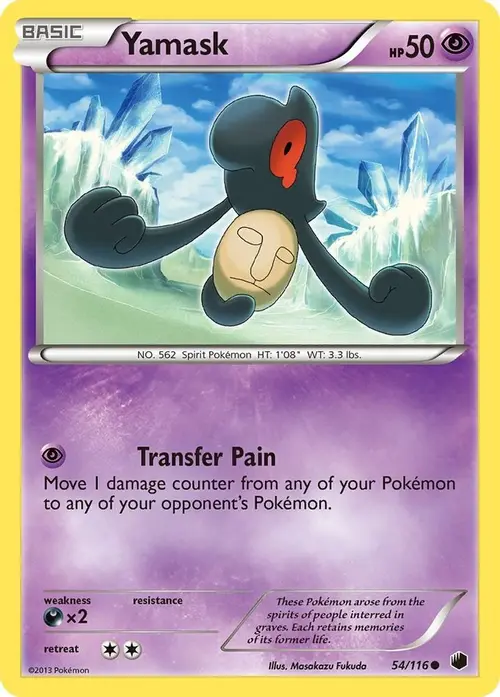 Yamask (54) card art