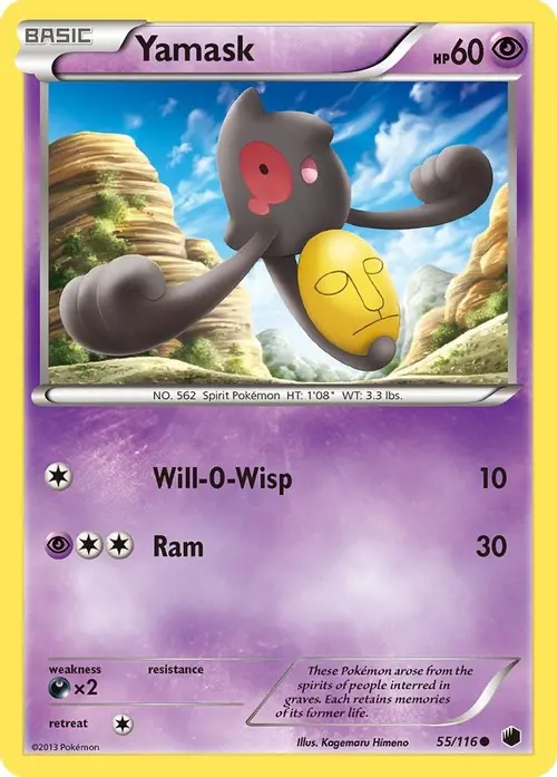Yamask (55) card art