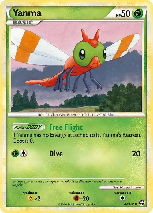 Yanma card art