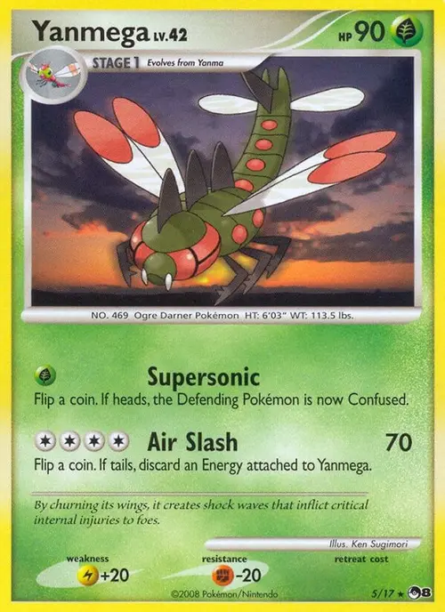 Yanmega card art