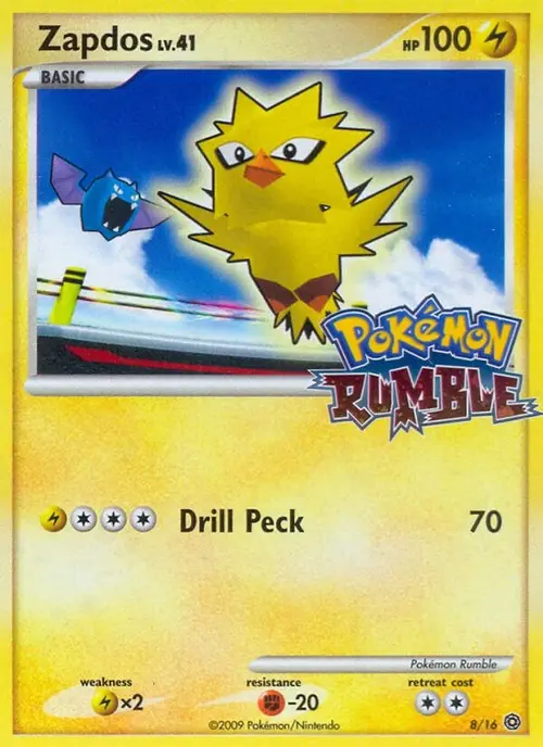 Zapdos card art