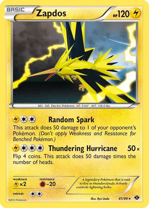 Zapdos card art