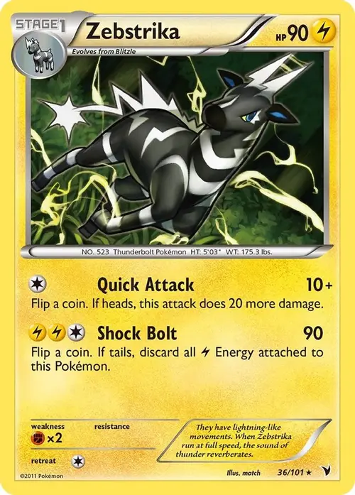 Zebstrika card art