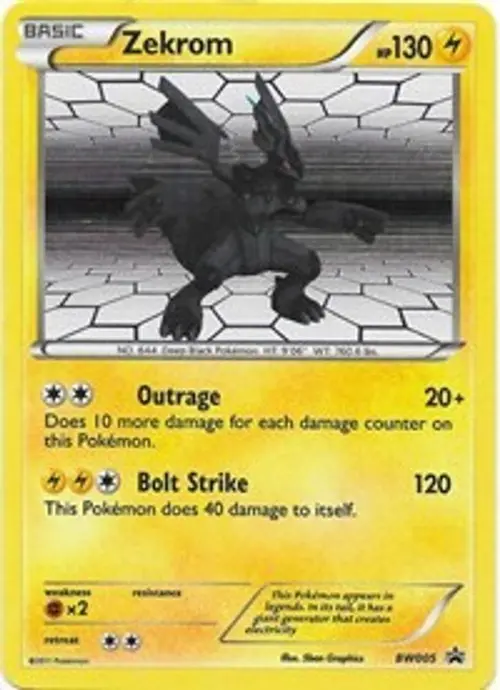 Zekrom - BW005 card art