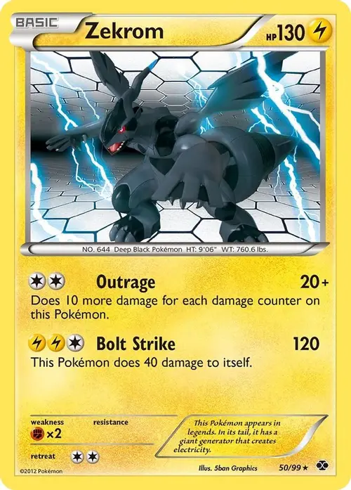 Zekrom card art