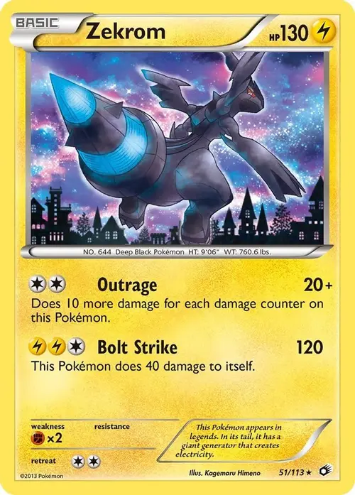 Zekrom card art