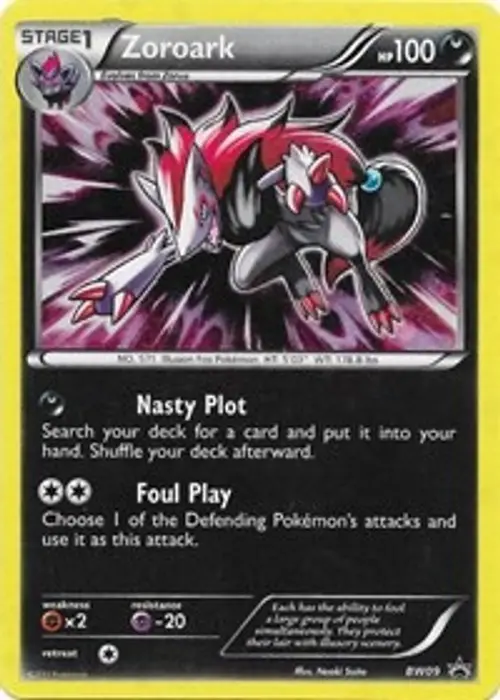 Zoroark - BW09 card art