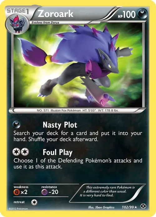Zoroark card art