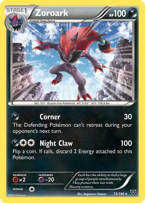 Zoroark card art