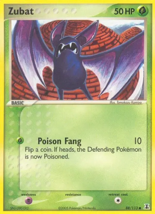 Zubat card art