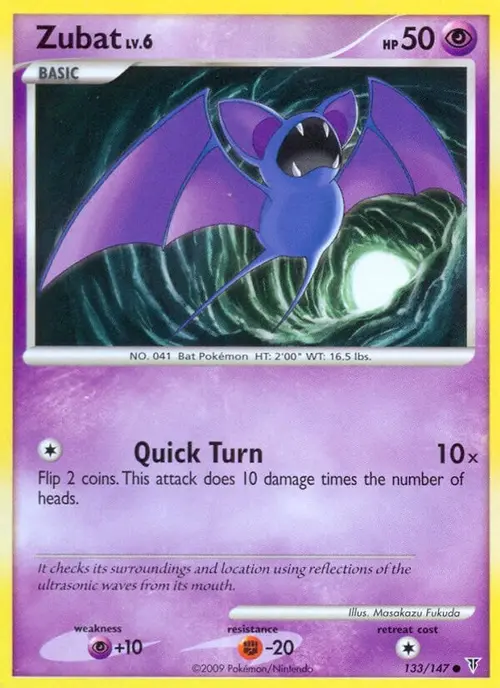 Zubat card art