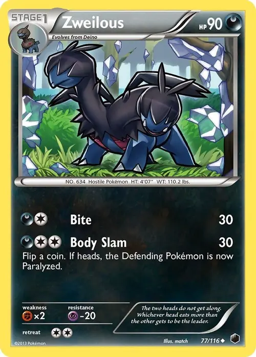 Zweilous card art