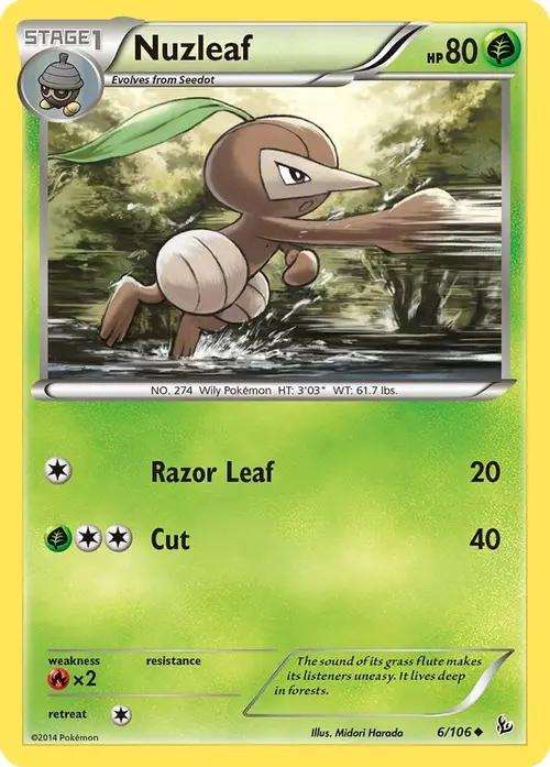 Nuzleaf card art