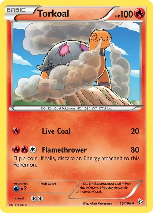 Torkoal card art