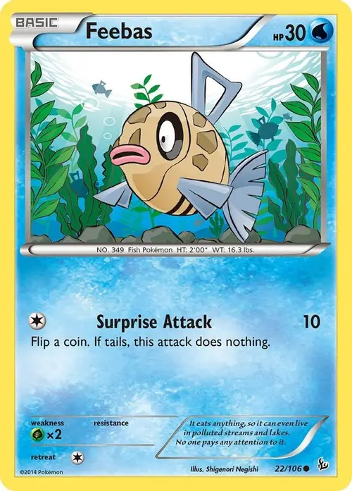 Feebas card art