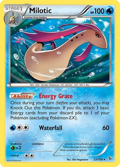 Milotic card art